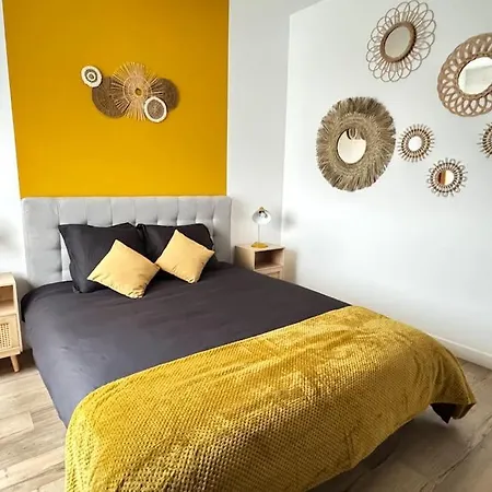 Bastille Sunbeam - Luxury Flat 80m2 - 6p 2br شقة باريس