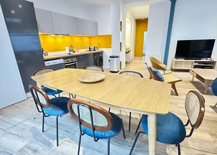 Bastille Sunbeam - Luxury Flat 80m2 - 6p 2br Апартаменты